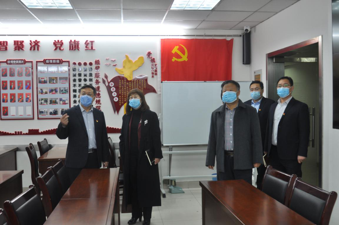 歷下區(qū)總工會領導蒞臨公司調(diào)研指導